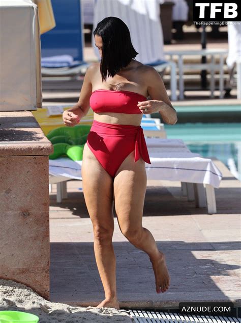 Nikki Bella Sexy Seen Flaunting Her Tits And Ass At The Beach In Indian Wells Aznude