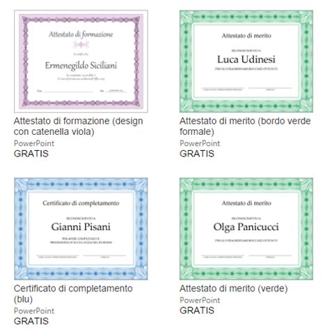 Creare Attestati Di Partecipazione Diplomi E Certificati Da Stampare