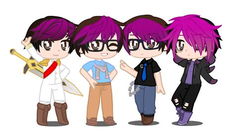 Sanders Sides In Gacha Club By Amongaflareon On Deviantart
