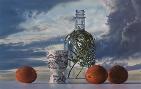 Hyperrealism Painting Of Rosemary By Jason De Graaf Contemporary