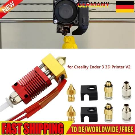 Pz Kit Hot End Estrusore Assemblato Per Parti Stampante D Creality Ender Pro Eur