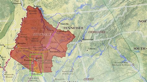 First Chickasaw Land Cession – Treaty of the Chickasaw Nation ...