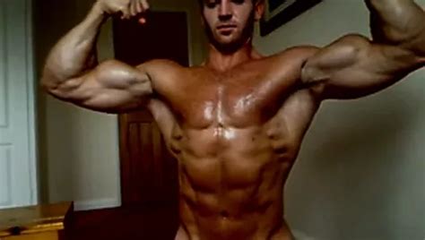 Super Sexy Muscle Hunk Adam Charlton Likes Being Naked Gay Man Man Porn Xhamster