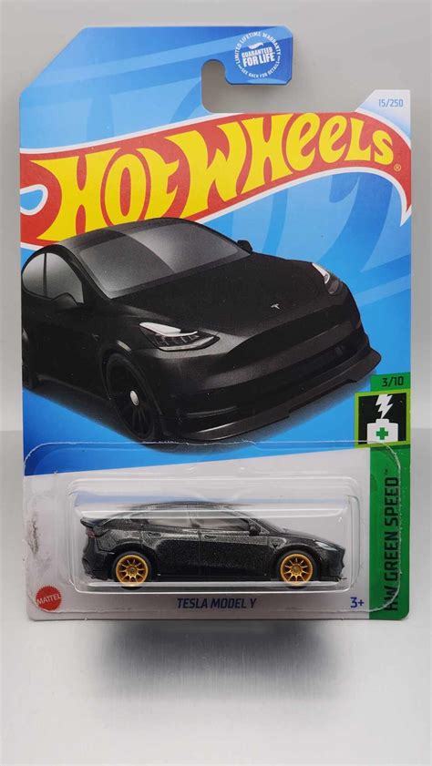 Hot Wheels Tesla Model Y Super Custom Wheel Swap Real Rider Tires Etsy