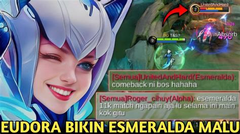 EUDORA LOCK ESMERALDA 11 000 RIBU MATCH SAMPE KEPEDEAN COMEBACK TAPI