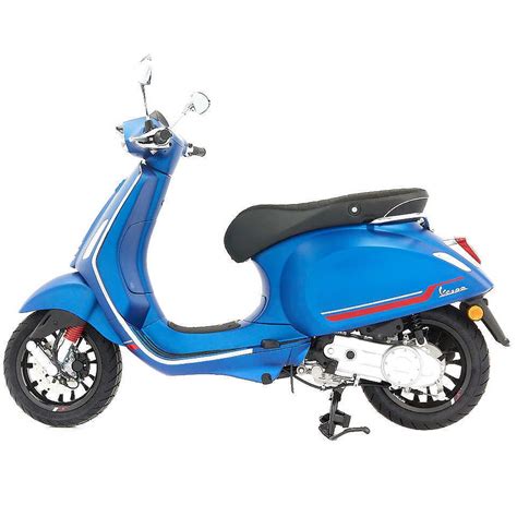 Vespa Sprint Sport Blu Vivace Matt Scooter Kopen Bij Central Scooters