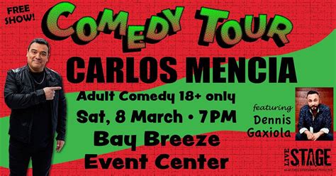 Carlos Mencia Comedy Tour Keesler Bay Breeze Event Center Biloxi 8