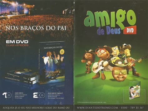 DVD Diante Do Trono Quero Me Apaixonar Encartes Pop