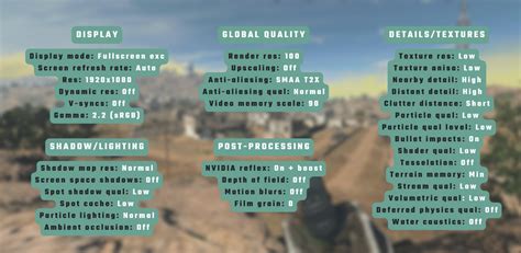 The Best Warzone Settings For High Fps Setup Gg