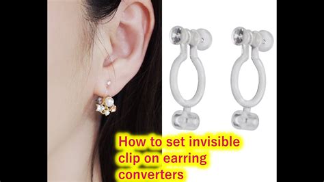 How To Set Super Comfortable And Pierced Look Invisible Clip On Earring