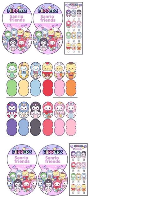 Printable Sanrio Blind Bag Template Free Printable Templates