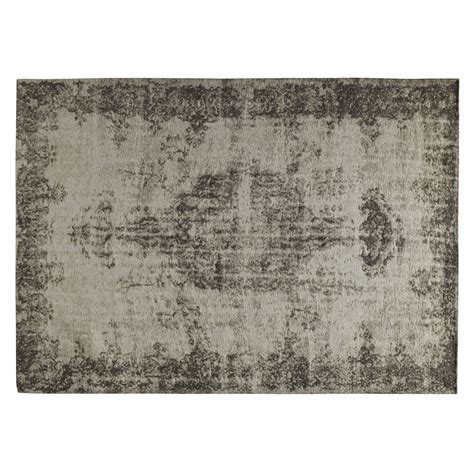 Tapis Gris 200 X 290 Cm VILLANDRY Maisons Du Monde