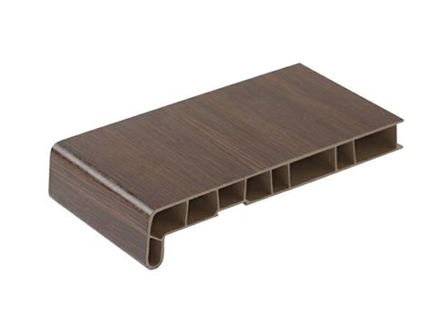 Подоконник пластиковый Витраж В-40 300мм, темный дуб матовый купить