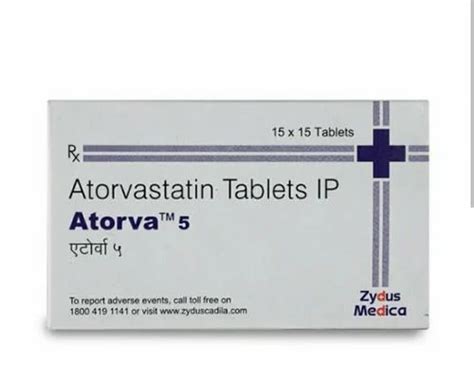 Atorvastatin Tablet 5 Mg at Rs 100/box | Nagpur | ID: 2852819106630