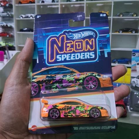 Jual Hot Wheels Neon Speeders Porsche Gt Mercedes Amg Gt Mitsubishi Eclipse