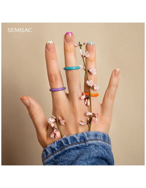 Esmalte semipermanente Semilac Second Skin Nude ml LIMPER Cosmética Uñas Manicura