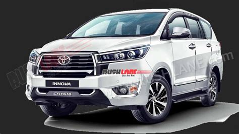 Toyota Innova Crysta Brochure Leaks Variant Wise Features List All Details