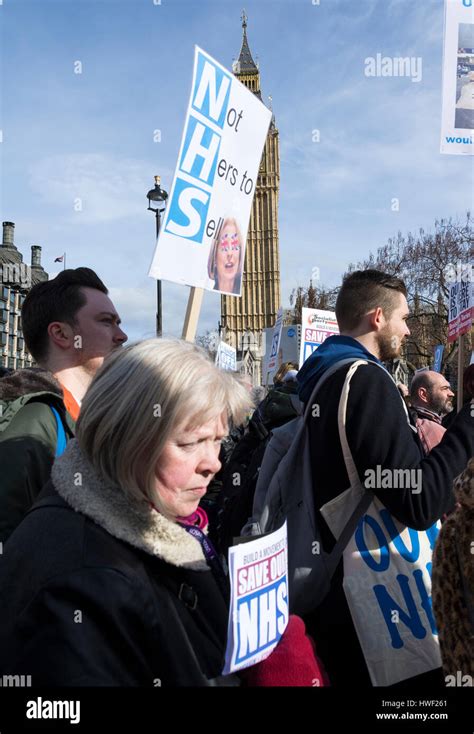 Thousands March In Protest Over Plans For Unprecedented Cuts To The