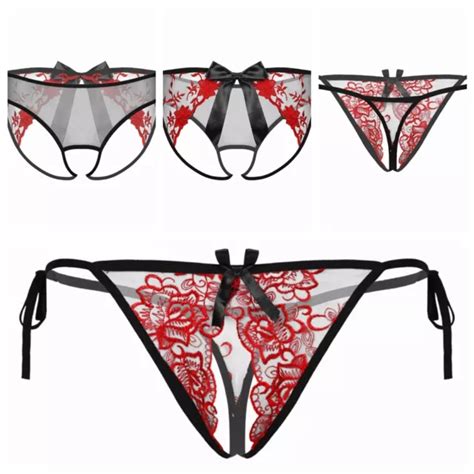 Men S Sexy Underwear See Through G String Thong T Back Bikini Briefs Underpants Picclick Uk