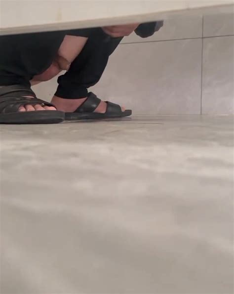 Spy Gay Pissing In Squat Toilet ThisVid