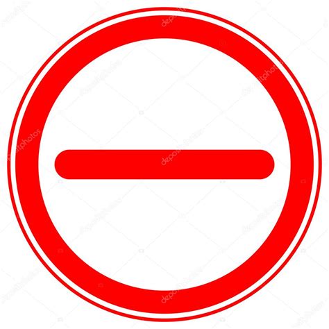 Restriction Prohibition Sign Stock Vector By ©vectorguy 122812834