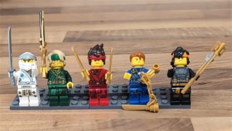 Lego Ninjago Minifiguren Konvolut Restposten Gr N Ninja Lloyd Cole Jay