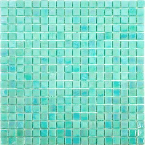 Apollo Tile Skosh Glossy Winter Green In X In Glass Mosaic