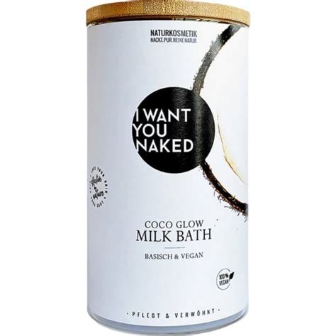 I WANT YOU NAKED Coco Glow Milk Bath g Ecco Verde Česká republika
