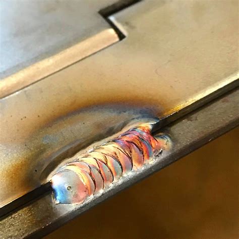 A Micro Weld No Longer Than An Inch Showing Off Some Edge Control R