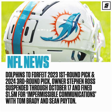 theScore NFL - The NFL has punished the Dolphins for...