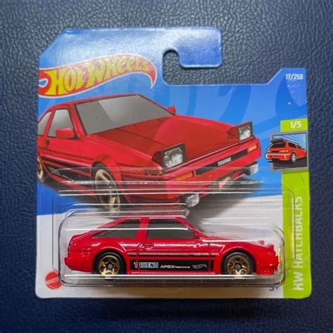 Hot Wheels Toyota Ae Sprinter Trueno Red Hw Hatchbacks Picclick Uk