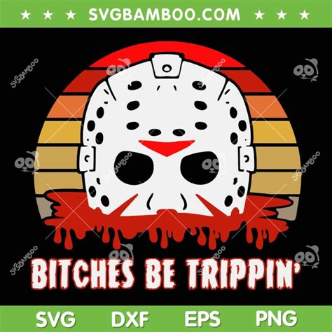 Vintage Jason Voorhees Mask Svg Png