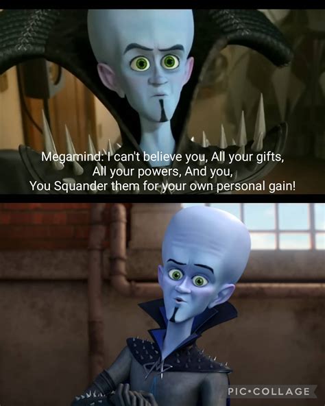 Old Megamind is disappointed with New Megamind by ArtyDoesPictures on