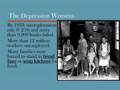 Ppt Unit Iv The 1930s The Great Depression Andthe New Deal Powerpoint