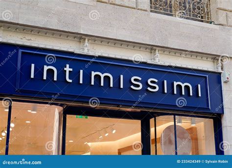 Intimissimi Shop Brand Logo And Text Sign Front Of Italian Underwear Store Lingerie Editorial