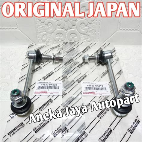 Jual Link Stabilizer Link Stabil Hilux Fortuner Original Japan Set