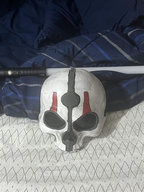 A Last Minute Darth Nihilus Mask Rstarwars
