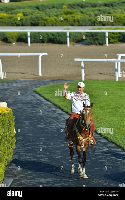 TURKMENISTAN, ASHGABAT - APRIL 24,2019: Day of Turkmen racehorse ...