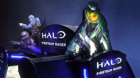 Halo Fireteam Raven Player Arcade Game Fun