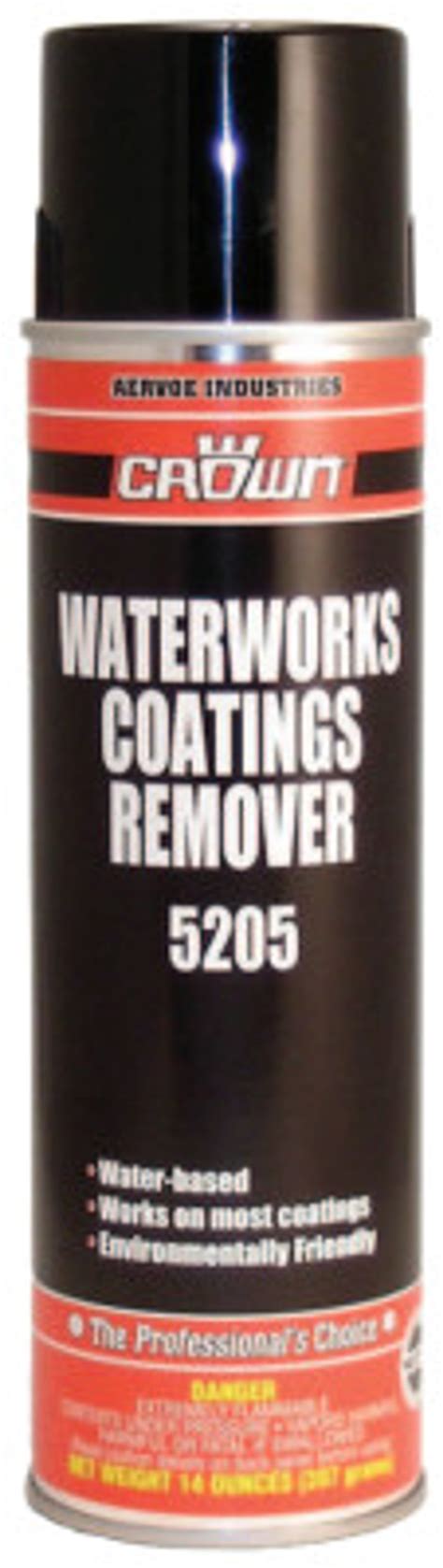 Aervoe Industries Waterworks Coatings Removers 14 Oz Aerosol Can 12 Ea Aft Fasteners