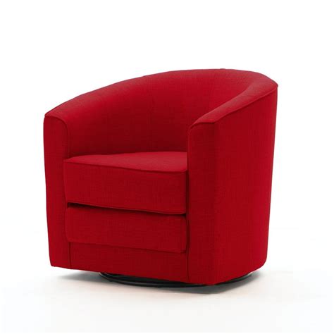 Barrel Swivel Chair Red Swivel Barrel Chair Barrel Chair Red