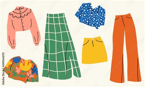 set  trendy casual  formal outfits clothes  hipster