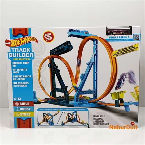 Promo Hot Wheels Track Builder Infinity Loop Kit Original Mattel