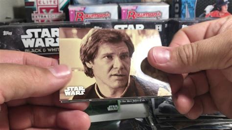 Topps Star Wars Cards Opening Series Hobby Box Of Black