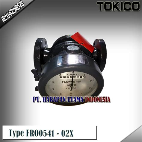 Flow Meter Tokico For Oil Type Fro X Non Reset Counter Size