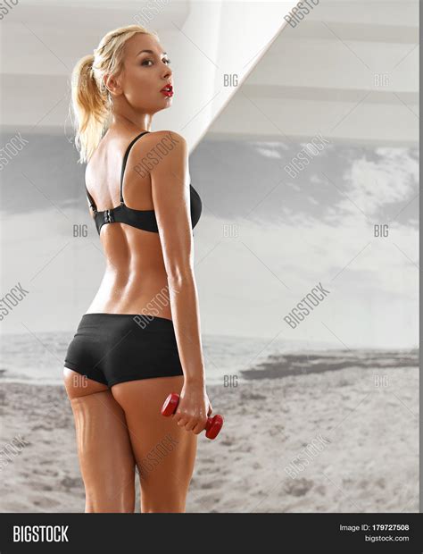 Sexy Athletic Blonde Image Photo Free Trial Bigstock