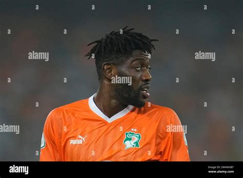 February 07 2024 Ibrahim Sangare Ivory Coast Looks On During A