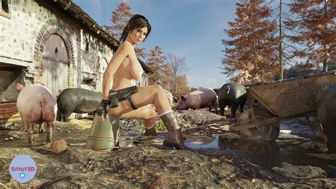 Lara Croft Pigsty Queen By Bozdo Hentai Foundry