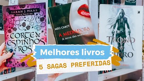 Meus Livros Favoritos Top 5 Séries Para Ler Onde Encontrar Livros