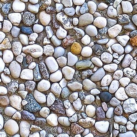 Pebbles Stone Texture Seamless 19738